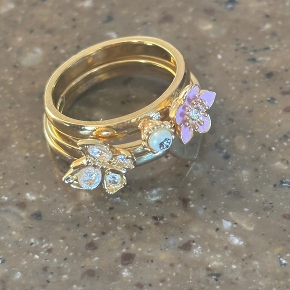 Juicy Couture | Jewelry | Vintage Juicy Couture Ring Set | Poshmark